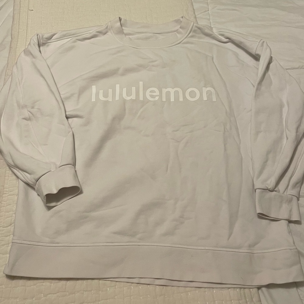 Lululemon crew neck sweatshirt